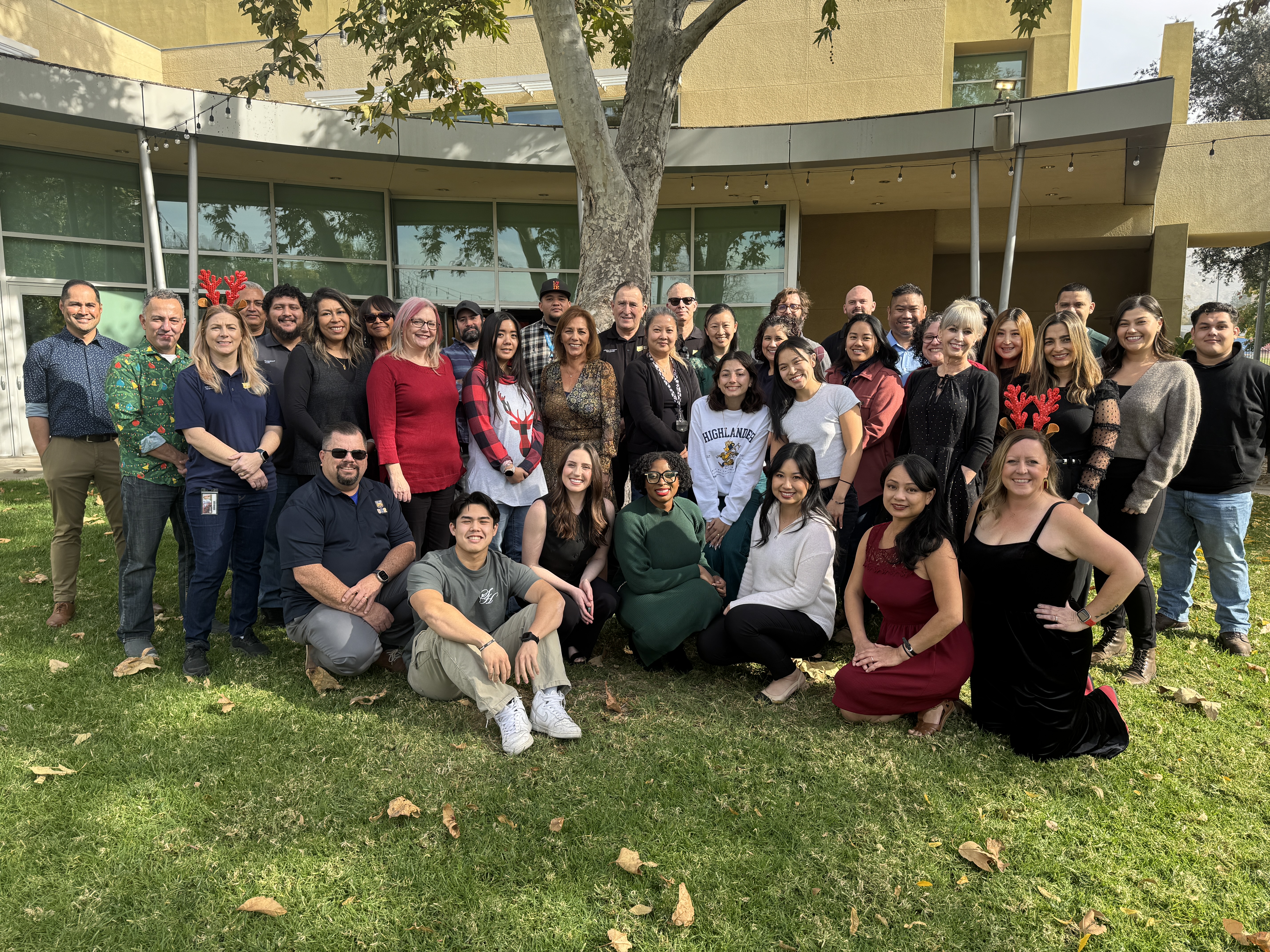 EH&S Staff Photo from Holiday Lunch 2024